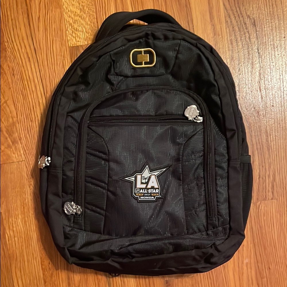 Black NHL All-Star Backpack for Men
